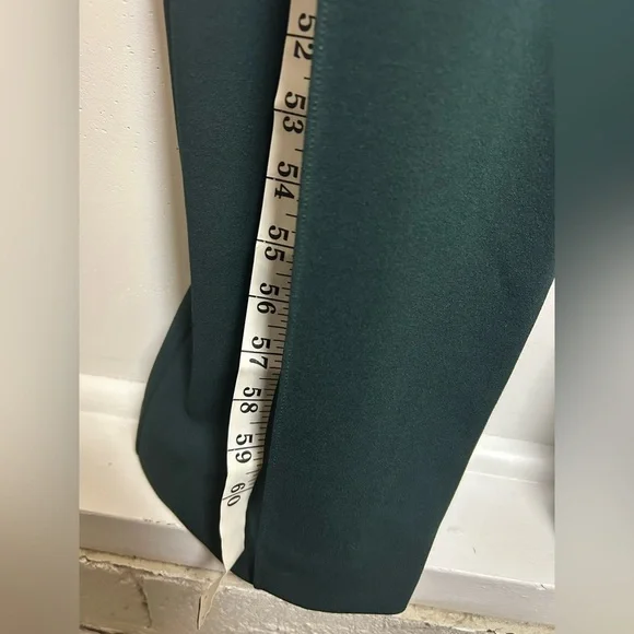 NWT Donna Morgan Elegant Dark teal Green Jumpsuit Preofessional Career Size 14 - Picture 6 of 14